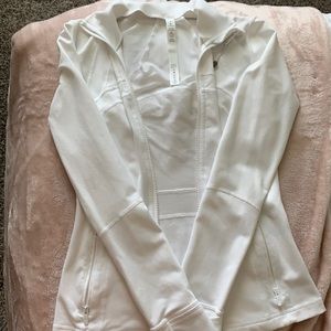 Size 4 White Lululemon Define Jacket